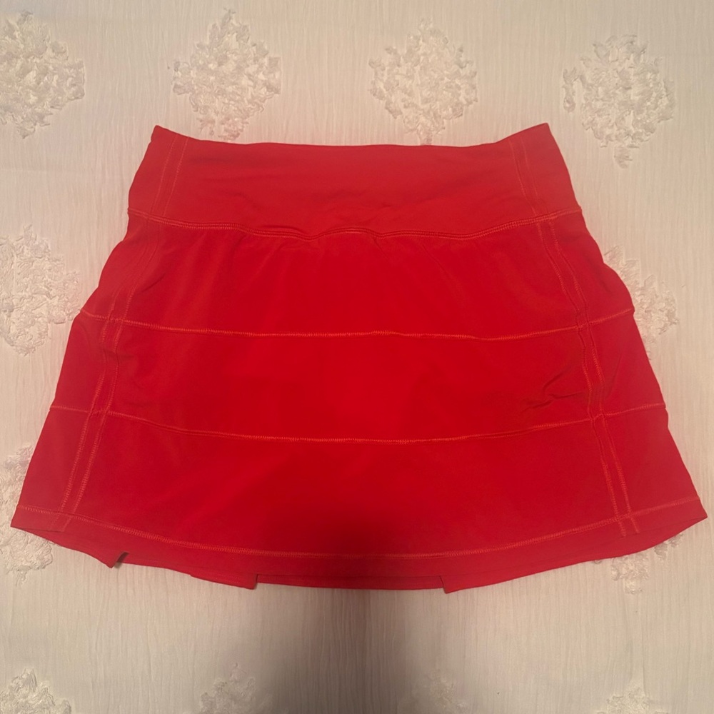 Lululemon Athletica Fiery Red Skirt